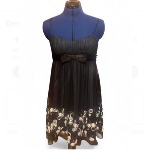 Ruby Rox Black and White Mini Dress